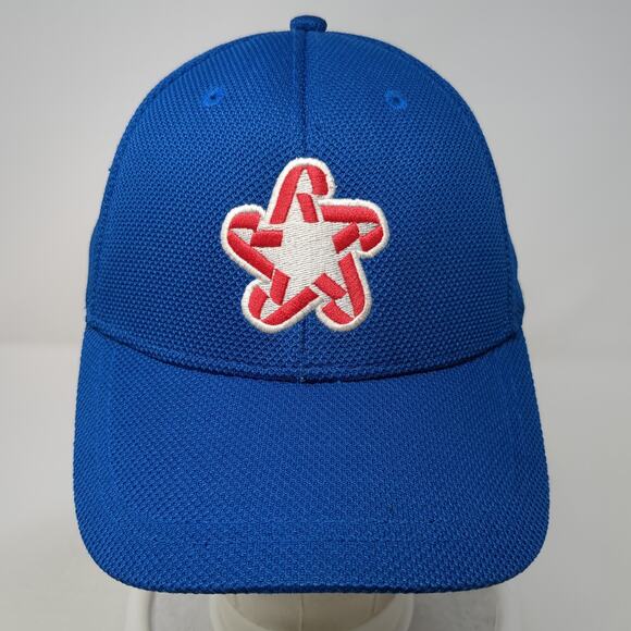 Cintas Strapback Hat Blue One Size Embroidered Logo Republic Services - Picture 2 of 9
